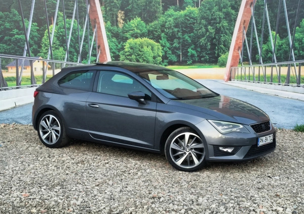 Seat Leon cena 40900 przebieg: 190000, rok produkcji 2013 z Wyrzysk małe 562